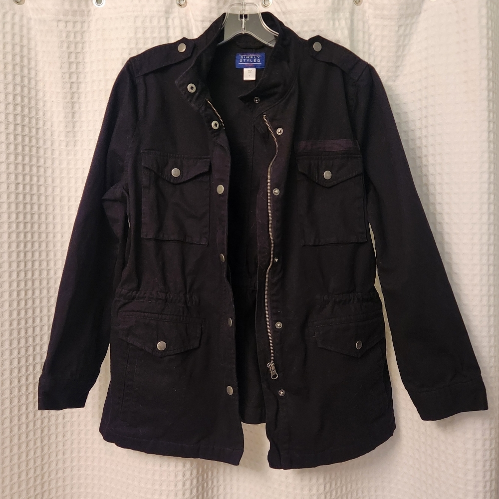 Women's Black Utility Jacket